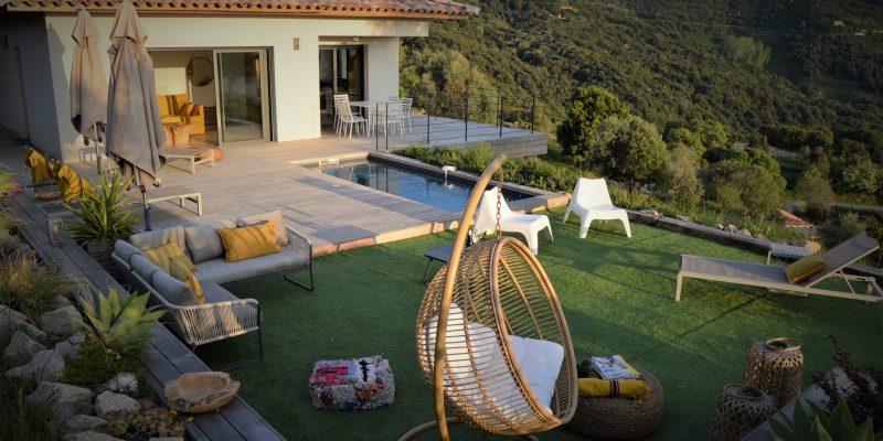 Vue jardin